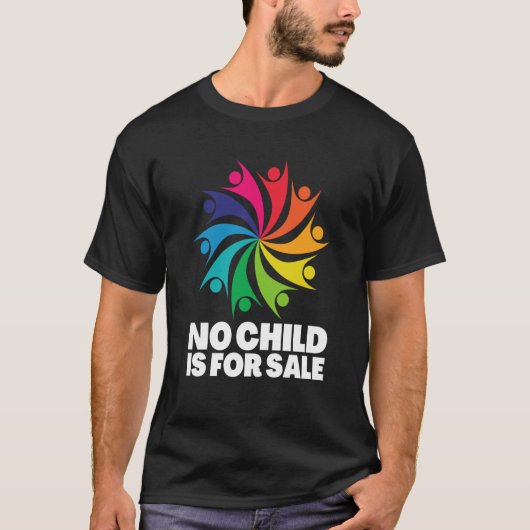 T-shirt Save The Kids End Child Trafficking Stop Human Tra (Devant)