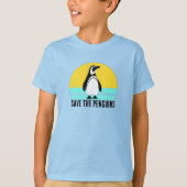 T-shirt Save The Penguins (Devant)