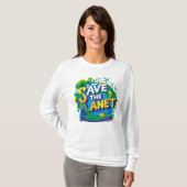 T-shirt save the planet (Devant entier)