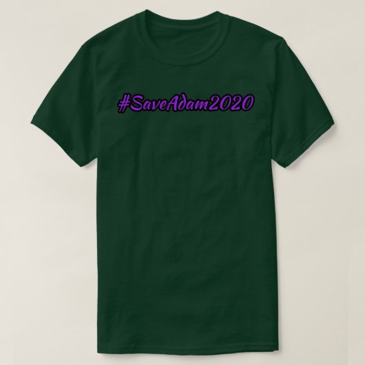 T-shirt SaveAdam2020 (Design devant)