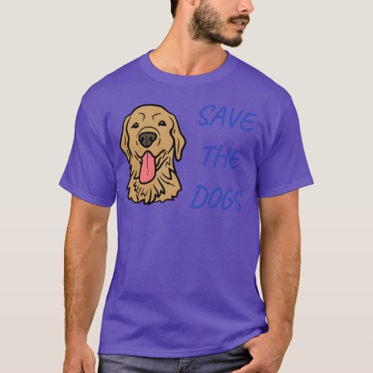 T-shirt SAVEHE CHIENS Famille vintage (Devant)