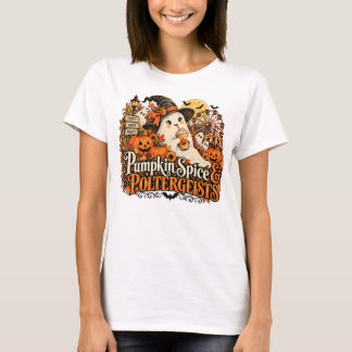T-shirt saveur citrouille et Poltergeist