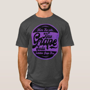 T-shirt Saveur de raisin pourpre Soda