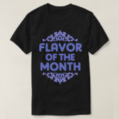 T-shirt Saveur du mois (Design devant)