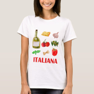 T-shirt Saveur italienne