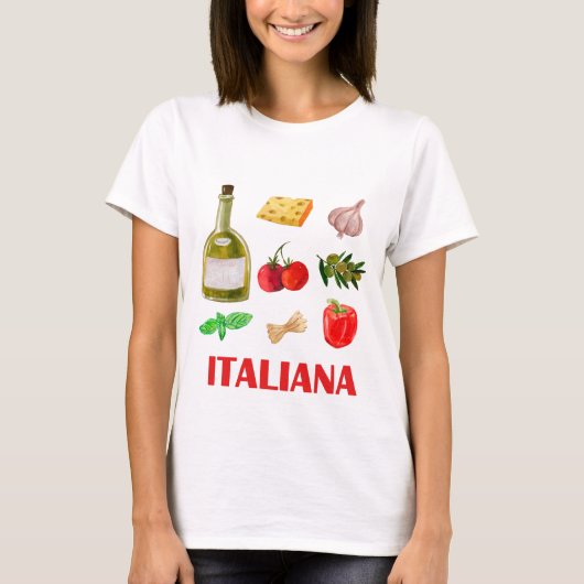 T-shirt Saveur italienne (Devant)