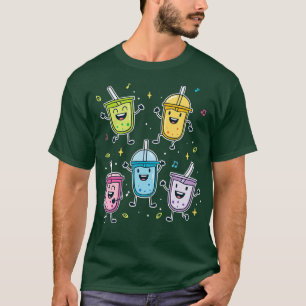 T-shirt Saveurs de thé à bulles