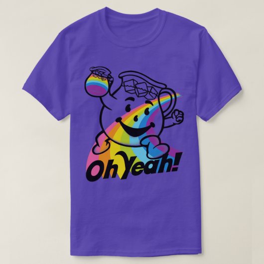 T-SHIRT SAVEURS EN COULEUR KOOLAID (Design devant)