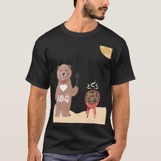 T-shirt Saveurs grillées : un voyage dans le monde du barb (Devant)