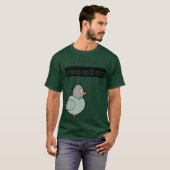 T-shirt Saviez-vous que Pigeons peut faire Math (Devant entier)