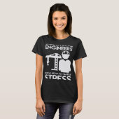 T-shirt Savoir Comment Manipuler La Structure De Stress Po (Devant entier)