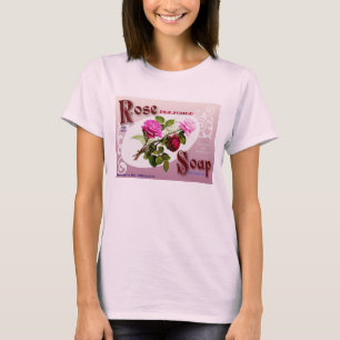 T-shirt Savon rose