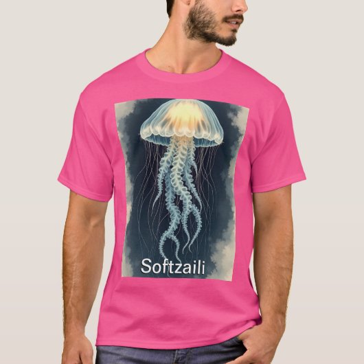 T-shirt Savourez l'océan avec du poisson zaili" (Devant)