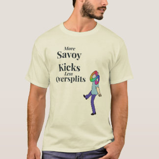 T-shirt Savoy Kicks contre Oversplits Unisexe