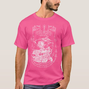 T-shirt Sawadee Thai Traditionnel Sak Yant Thai Tigres Jum