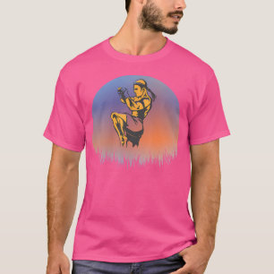 T-shirt Sawadee Thai traditionnel Sak Yant Thai Twin Tiger