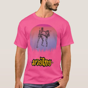 T-shirt Sawadee Thai traditionnel Sak Yant Thai Twin Tiger
