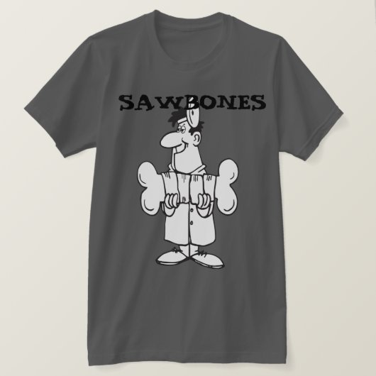 T-shirt Sawbones (Design devant)
