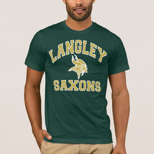 T-shirt Saxons de Langley (Devant)