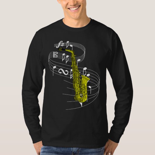 T-shirt Saxophone (Devant)