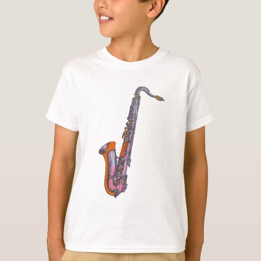 T-shirt Saxophone (Devant)