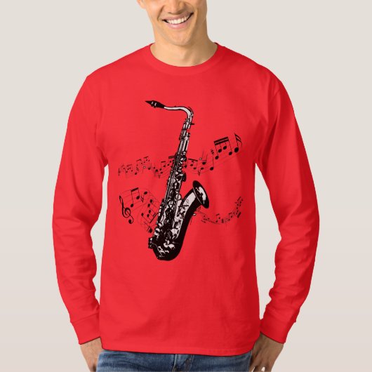 T-shirt Saxophone (Devant)