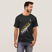 T-shirt saxophone (Devant entier)