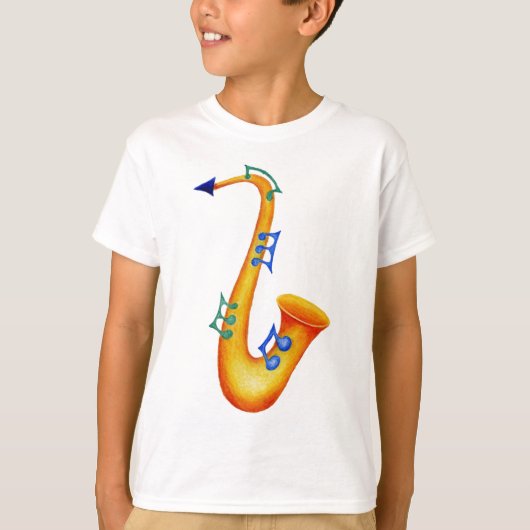 T-shirt Saxophone (Devant)