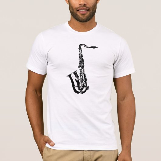 T-shirt Saxophone (Devant)