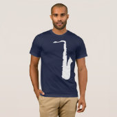 T-shirt saxophone (Devant entier)