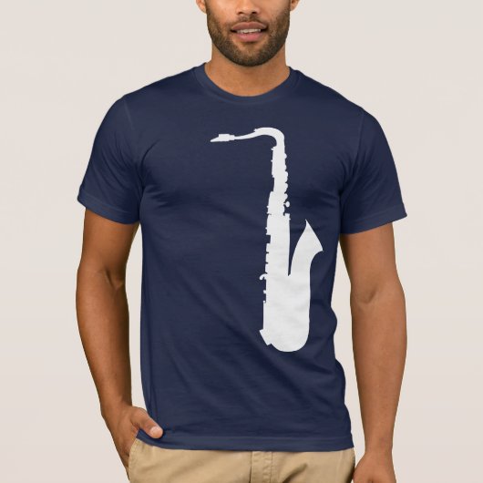 T-shirt saxophone (Devant)