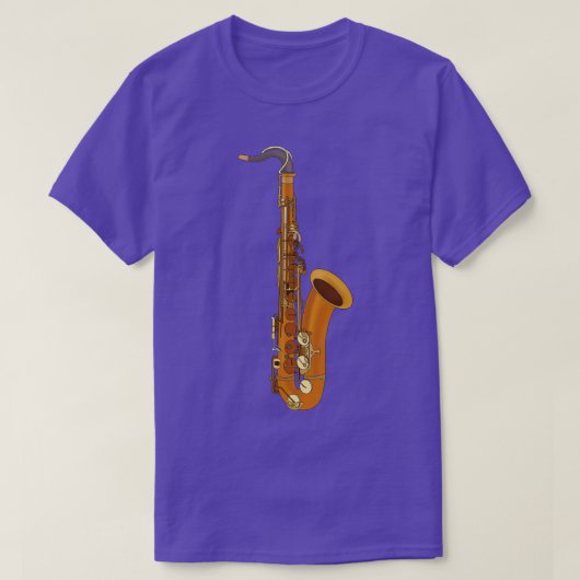 T-shirt Saxophone 1 (Design devant)