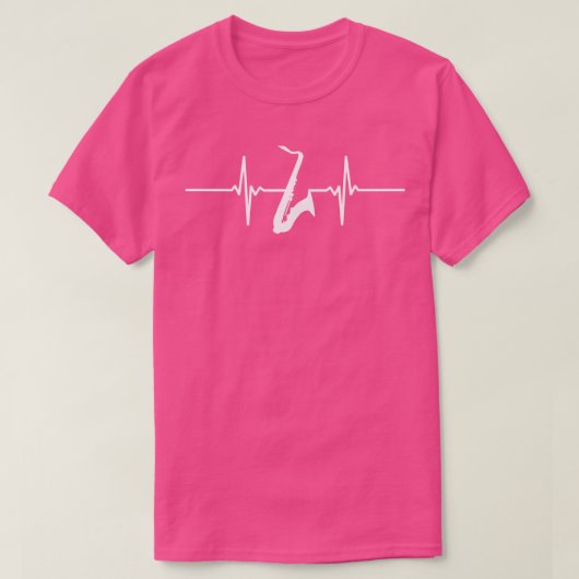 T-shirt saxophone 2 (Design devant)