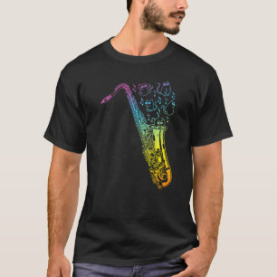 T-shirt Saxophone avec chats Saxophone Instrument Premium