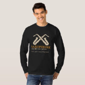 T-shirt Saxophone - Définition de Saxophone (Devant entier)