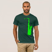 T-shirt saxophone d'oddRex (Devant entier)