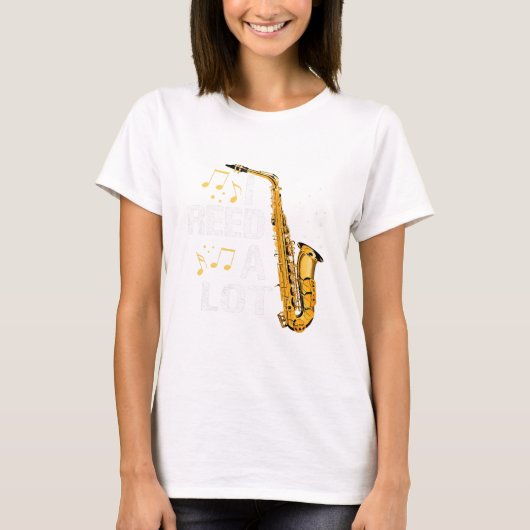 T-shirt Saxophone drôle (Devant)
