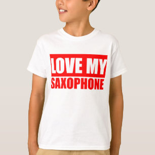 T-shirt Saxophone drôle