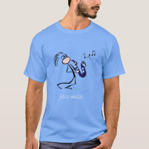 T-shirt Saxophone Jazz