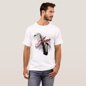 T-shirt Saxophone Jazz (Devant entier)