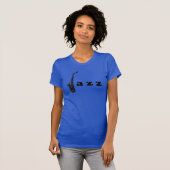 T-SHIRT SAXOPHONE JAZZ (Devant entier)