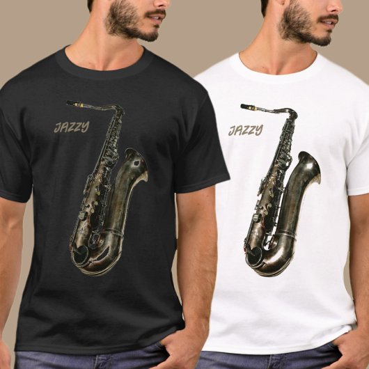 T-shirt Saxophone Jazzy Photographie
