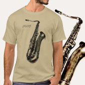 T-shirt Saxophone Jazzy Photographie