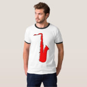 T-shirt saxophone oddRex (Devant entier)