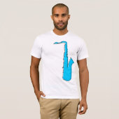 T-shirt saxophone oddRex (Devant entier)