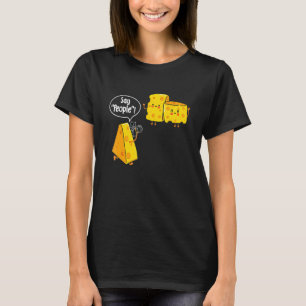 T-shirt Say People - Fromage Adulte Alimentation Lait Lait