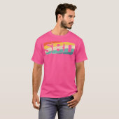 T-shirt Sbd Squat Banc Développé Couché Powerlifting (Devant entier)