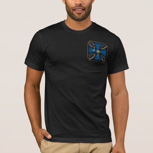 T-shirt Sc croisé de fer (Devant)