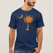 T-shirt SC Palmetto & Croissant (O) (Devant)