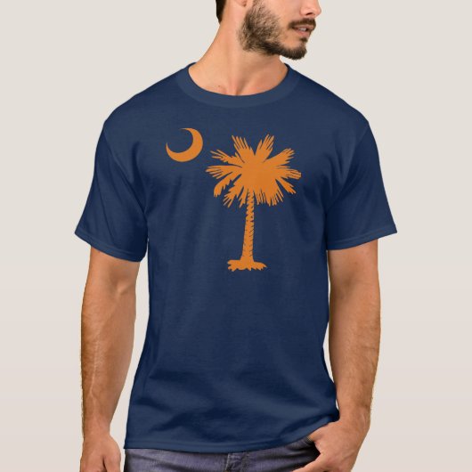 T-shirt SC Palmetto & Croissant (O) (Devant)